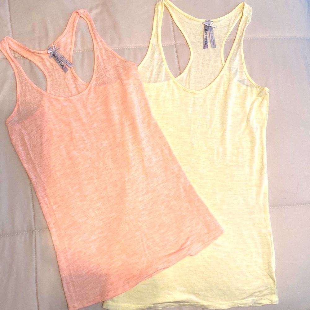 NWOT- T-back tank tops